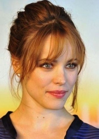 Want to know which hairstyle suits for big forehead. Here are the 10 different haircuts for big foreheads to hide them beautifully. #hairstyle #hairstyleideas #cutehairstyle Haircut For Big Forehead, A Messy Bun, Big Forehead, Rachel Mcadams, Long Hair With Bangs, Grunge Hair, 50 Shades, Short Hairstyles For Women, Hair Dos