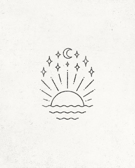 Here's a sneaky peak at one of the logo projects I'm working on at the moment. Heads down kids, it ain't Friday yet! Boho Drawing, Hipster Drawing, Smile Drawing, Sun Drawing, Graphisches Design, 문신 디자인, Mini Drawings, Logo Concept, Cool Art Drawings