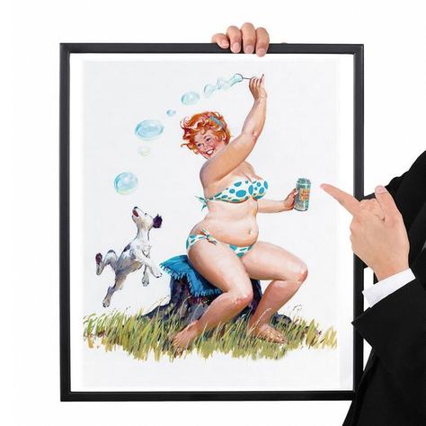 Hilda Pinup, Duane Bryers, Alphonse Daudet, Plus Size Art, Pin Up Girl Vintage, Gil Elvgren, Calendar 2019, Calendar Girls, Girl Vintage