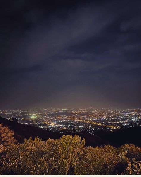 *Islamabad night view from Monal* Monal Restaurant Islamabad Night View, Monal Islamabad Pakistan, Islamabad Aesthetic, Monal Islamabad, Wattpad Background, Night Food, Academic Validation, Islamabad Pakistan, Night View