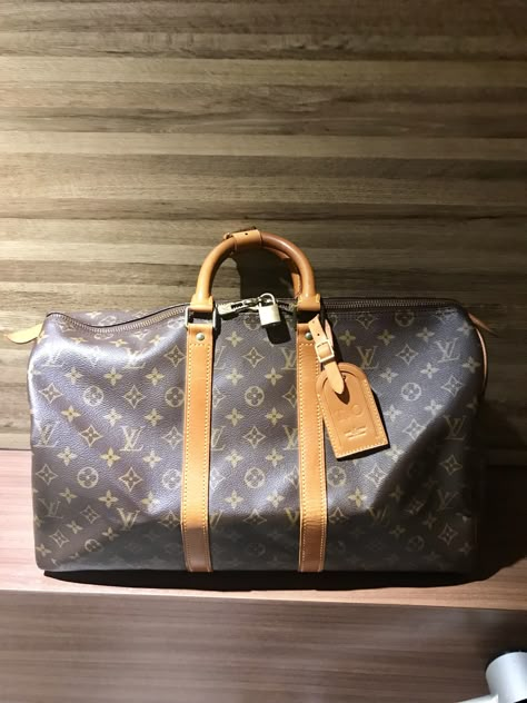 Duffel Bag Aesthetic, Keepall 45, Dream Bags, Bag Aesthetic, Vacation Vibes, Louis Vuitton Men, Classy Aesthetic, Ralph Lauren Collection, Summer Solstice