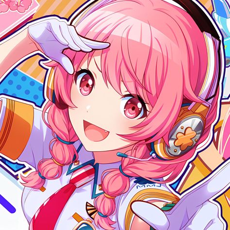 Tsundere Girl, Airi Momoi, Arte Punk, Pfp Icons, Dibujos Cute, Comfort Color, Emu, Project Sekai, I Icon