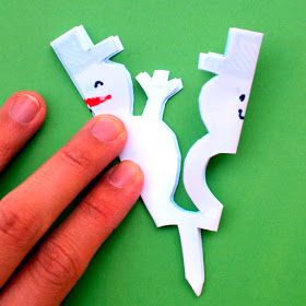 how to cut snowman snowflakes with kids                                                                                                                                                                                 More Juleverksted For Barn, Fun Winter Crafts, Paper Snowflakes, Snowman Crafts, Christmas Crafts For Kids, Winter Crafts, Winter Fun, Kirigami, Christmas Activities