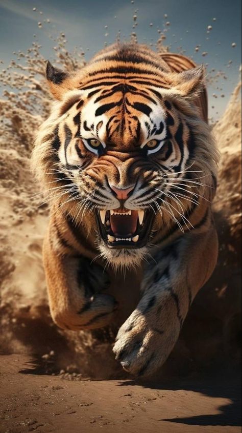 Tiger Spirit Animal, Tiger Photography, Big Cats Photography, Regard Animal, Wild Animal Wallpaper, Regnul Animal, Tiger Artwork, Tiger Wallpaper, Tiger Pictures