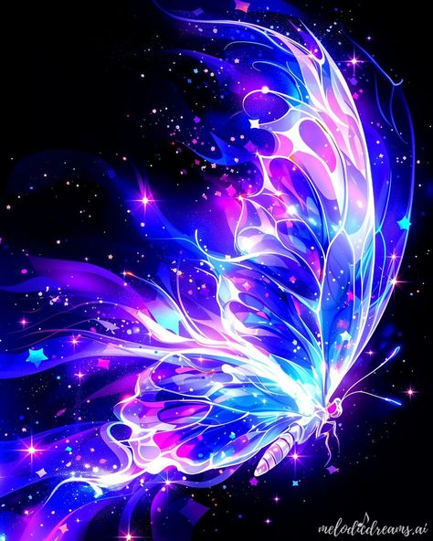 Magic Butterflies, Really Cool Backgrounds, Attractive Wallpapers, Blue Butterfly Wallpaper, Aphmau Fan Art, Love Pink Wallpaper, Pretty Wallpapers Tumblr, Beautiful Butterflies Art, Dreamy Artwork