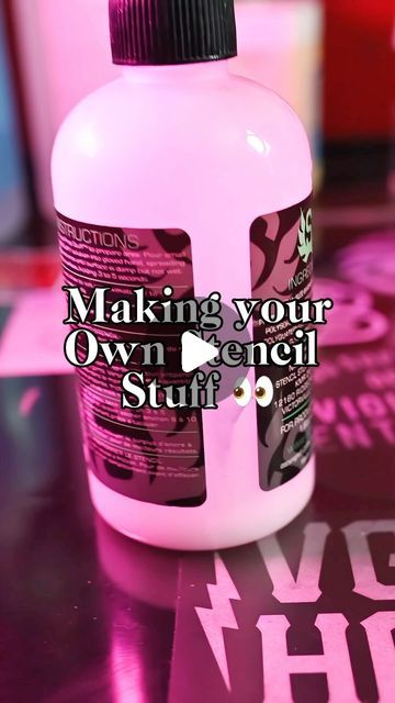 Ben Amoroso - Tattoo Artist on Instagram: "One of the things we go through fast as a tattooer… Stencil transfer liquid 💯 Here’s how I make my own! Just like how I’m sharing this with you, make sure to share as well 🙌🏾 . . . #tattootips #ink #inkig #stenciltattoo"