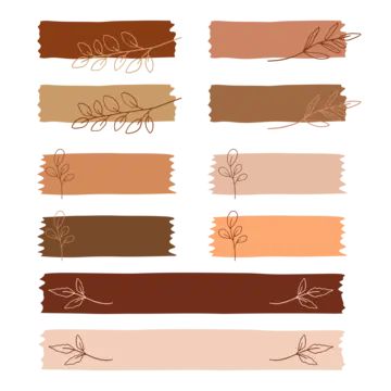 Washi Stickers Journal, Washi Tape Printable Aesthetic, Autumn Stickers Aesthetic, Tapes Printable, Tape Printable, Washi Tape Png, Note Aesthetic, School Stickers Labels, Journaling Set