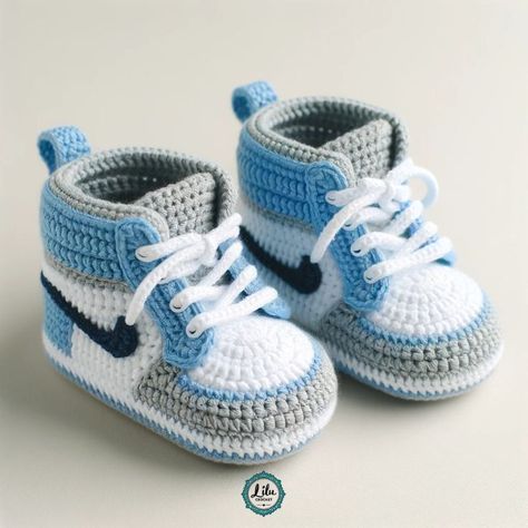 Crochet Baby Sneakers Crochet Baby Sneakers, Crochet Sneakers, Knitting & Crochet Tools, Crochet Tools, Newborn Crochet, Baby Jacket, Crochet Baby Booties, Baby Sneakers, Crochet Shoes