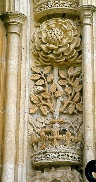 Tudor Rose at Cambridge King's College House Of Lancaster, House Of York, Margaret Beaufort, Henry Vii, Tudor Period, Elizabeth Of York, Tudor Dynasty, Tudor Era, King Henry Viii