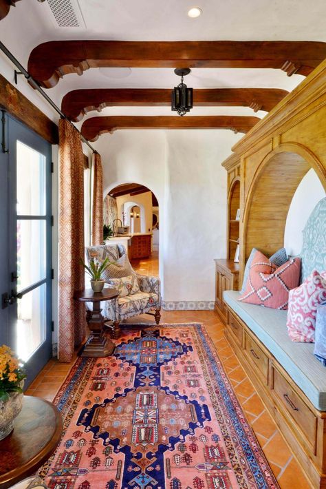 Interior Design Rancho Santa Fe | Spanish Revival Estate | J Hill Interiors Spanish Style Homes Interior, Mexico Interior Design, Southwestern Interior Design, Southwest Interior Design, Southwest Interior, Spanish Style Home Interior, Southwestern Interior, Spanish Interior Design, Mexican Interior Design