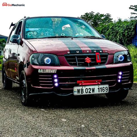 Alto Car Modified, Maruti Suzuki 800, Car Modification Ideas, Alto Car, Maruti Suzuki Alto, Suzuki Alto, Tuning Cars, Maruti Suzuki, Wide Body