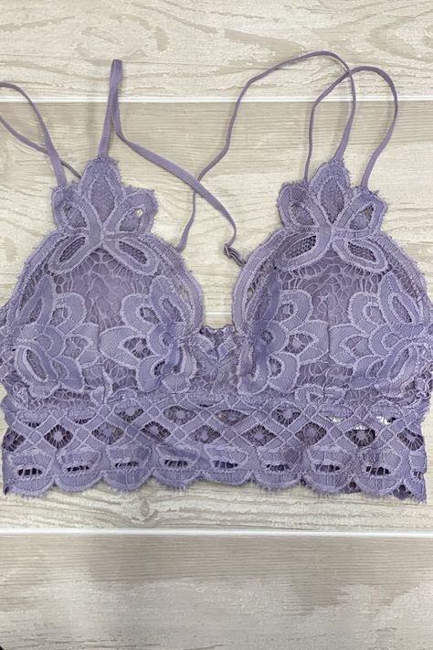 Lace Valerie Bralettes with Adjustable straps. Cute Bralettes, Spoiled Rotten, Causal Outfits, Fame Dr, Bralette Tops, Gift Boutique, Clothing Styles, Lace Bralette, Dream Wardrobe