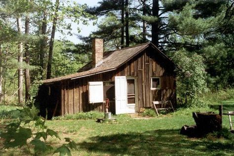 The Shack – a rebuilt chicken coop along the Wisconsin River where Aldo Leopold and his family stayed during weekend retreats – is the heart of the Aldo Leopold Foundation’s programs. Baraboo, WI Rustic Building, Aldo Leopold, Baraboo Wisconsin, Forest Clearing, Midwest Road Trip, The Shack, Wooden Hut, Indoor Waterpark, Cabin House Plans