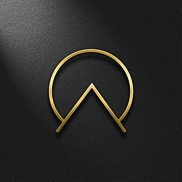 Gold Logo Design Ideas, Circle Logo Design Ideas, Black And Gold Logo Design, Black Gold Branding, Black Background Template, Brewery Logo Design, Golden Logo Design, Black Logo Design, Logo Rond