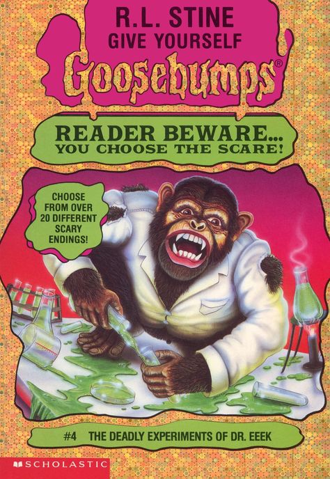 List of Goosebumps books | Goosebumps Wiki | Fandom Goosebumps Film, Zombie School, Choose Your Own Adventure Books, Mad Scientists, Goosebumps Books, Adventure Books, Artemis Fowl, Choose Your Own Adventure, Monster Book Of Monsters