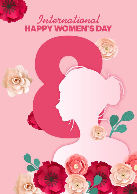 Womens Day Poster, March Images, Alt Posters, Happy Womens, Women's Day 8 March, 8 March, Homemade Cake, Beautiful Posters, Female Friends