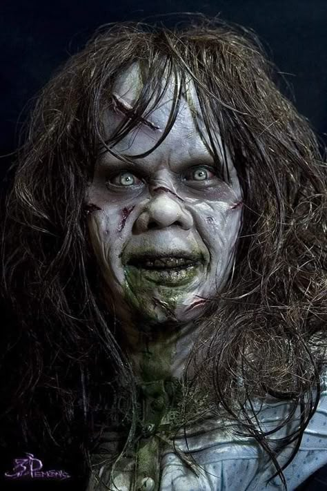 The Exorcist 1973, Linda Blair, Horror Movie Icons, Horror Show, Horror Icons, Best Horrors, Classic Monsters, The Exorcist, Arte Obscura