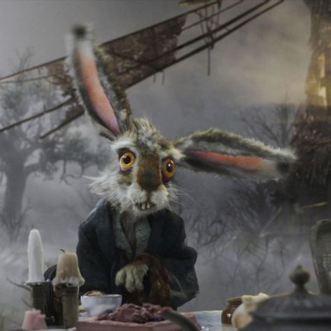 The-March-Hare-thackery-earwicket-19847984-1024-1024 Alice In Wonderland Food, Alice In Wonderland Aesthetic, Alice In Wonderland Characters, Wonderland Tattoo, The Creeper, Tim Burton Films, Alice And Wonderland Quotes, Tim Burton Movie, March Hare