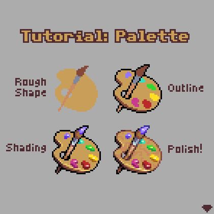 Pixel Art Face Tutorial, Pixel Art Game Assets, Pixel Art Palette, Pixel Sprites Character, Pixel Art Clothes, Tea Pixel Art, Pixel Art Eyes, Spooky Pixel Art, 2d Pixel Art