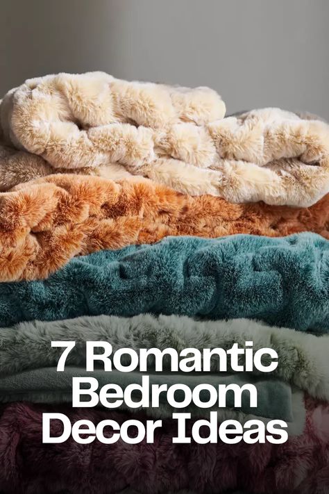 Romantic bedroom decor ideas Romantic Simple Bedroom, Decorative Pillows On Bed Ideas, Bedroom For Couples Aesthetic, Bedroom Decor Romantic Cozy, Intimate Room Ideas, Romantic Lighting Bedroom, Romantic Decorations Surprise, Sensual Bedroom Decor, Cozy Bedroom Warm Romantic