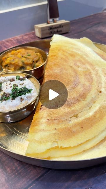 Manmit Kaur on Instagram: "Most amazing Dosa recipe, with all the tips and tricks!! Watch the full recipe to master it🌸

Ingredients- 
Moong dal 2 katori, Rice 2 katori (1:1) Replacing urad dal with moong dal makes the recipe healthy and easy to digest.

Soaked overnight(8 hrs), ground, and mixed nicely. Keep it for 4-5 hours to ferment naturally. 

For the masala - 
Oil 2 tsp, Mustard 1 tsp, Chana dal 2 tsp, Curry leaves

Onion 2 large sliced, Peas 50 gm

Salt 2 tsp, red chilli 1 tsp, coriander powder 1 tsp
Haldi 1/2 tsp, Sambhar masala 2 tsp

Boiled potato 6-7 medium, water 1/2 cup

I am using - 
Peetal/Brass tawa from Ptal.in @p_tal.in 

Add 2 tbsp dosa batter and spread evenly

Add chopped onion and ghee
Most wonderful dosa is ready in minutes 😍

Shop now at ptal.in @p_tal.in to brin Moong Dal Dosa Recipe, Masala Dosa Recipe, Dosa Batter, Chana Dal, Urad Dal, Dosa Recipe, Dal Recipe, Moong Dal, Masala Recipe