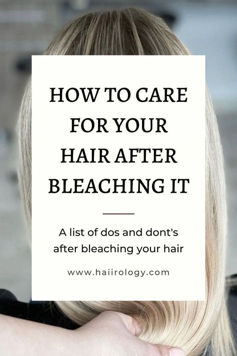 Repair Bleached Curly Hair, How To Bleach Hair, Bleach Damaged Hair, Deep Conditioning Hair Treatment, Hair Bleaching, Hair Maintenance Tips, Blonde Hair Care, Take Care Of Your Hair, Bleaching Your Hair