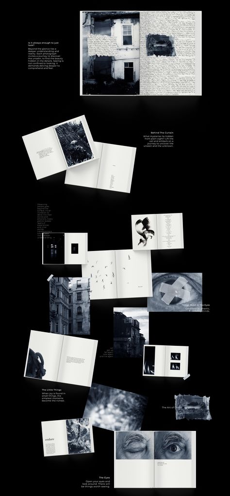 PHOTOBOOK: THE LITTLE THINGS :: Behance Photobook Layout Design, Photography Book Design, Photobook Layout, Photography Typography, Photobook Design, Photography Book, Layout Design Inspiration, Studio Photoshoot, Book Design Layout