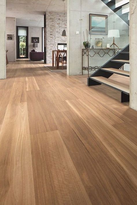 Lantai Vinil, Karndean Flooring, Light Wood Floors, Flooring Trends, Wooden Floors, Basement Flooring, Flooring Ideas, Vinyl Tiles, Luxury Vinyl Tile