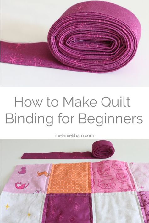 Beginner Sewing Projects Easy, Quilt Binding, Leftover Fabric, Quilting For Beginners, Fabric Baskets, Quilting Tips, Sewing Projects For Beginners, Love Sewing, Quilting Ideas