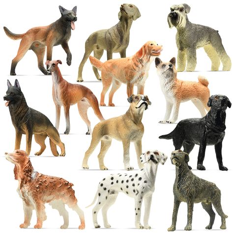 Animal Figurine Toys, Lover Aesthetic, Pocket Dog, Dog Cake Topper, Farm Dogs, Miniature Dogs, Dog Cake, Mini Dogs, Beanie Boos