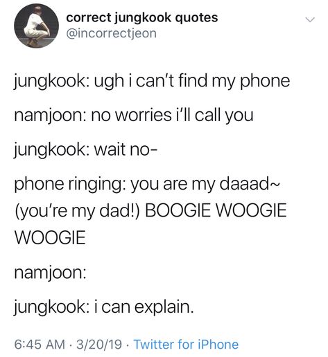 Bts Incorrect Quotes, Bts Scenarios, Bts Things, Bts Texts, Jimin V Jungkook, Bts Memes Hilarious, Bts Tweet, Kpop Funny Bts, Rm Jin