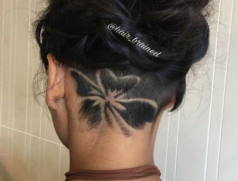 26 Undercut Hairstyles for Women That Are a Party in the Back - theFashionSpot Shave Designs, Hair Tattoo Designs, Undercut Hair Designs, Undercut Hairstyles Women, Undercut Long Hair, Undercut Designs, Undercut Styles, Shaved Hair Designs, Haircut Designs