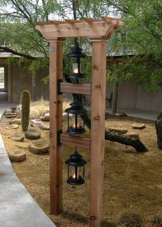 Botanical Tower, Serenity Garden, Japanese Lantern, Front Yard Design, Front Porch Ideas, Garden Yard Ideas, Yard Design, Maximalism, Zen Garden