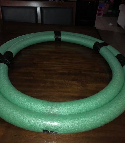 Giant Wreath Diy Pool Noodles, 36 Inch Wreath, Extra Large Pool Noodle Wreath, Large Christmas Wreath On Barn, Giant Ornament Wreath, Diy Xl Christmas Wreath, Giant Pool Noodle Wreath, How To Make A Big Wreath, Xl Outdoor Christmas Wreath