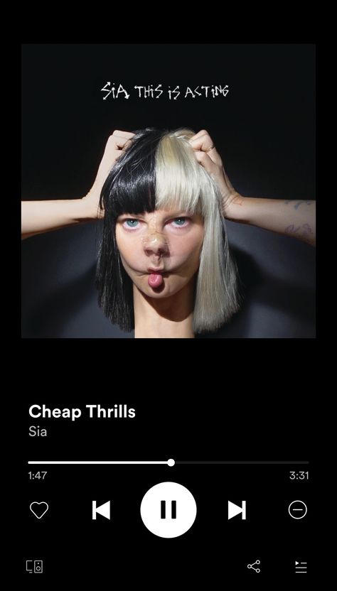 SIA Unstoppable Sia, Cheap Thrills, Acting, Incoming Call Screenshot, Songs, Movie Posters, Music, Film Posters