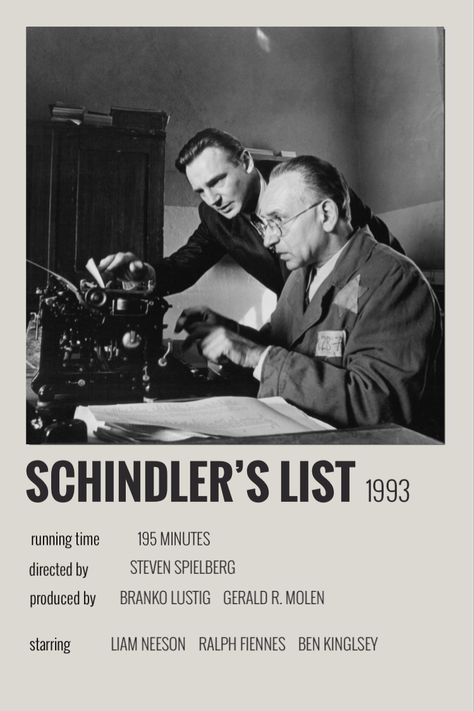 Schindler's List Poster, Schindler's List Movie, A Serbian Film, Schindler’s List, Formal Letter, Schindler's List, Iconic Movie Posters, Film Posters Minimalist, Polaroid Poster