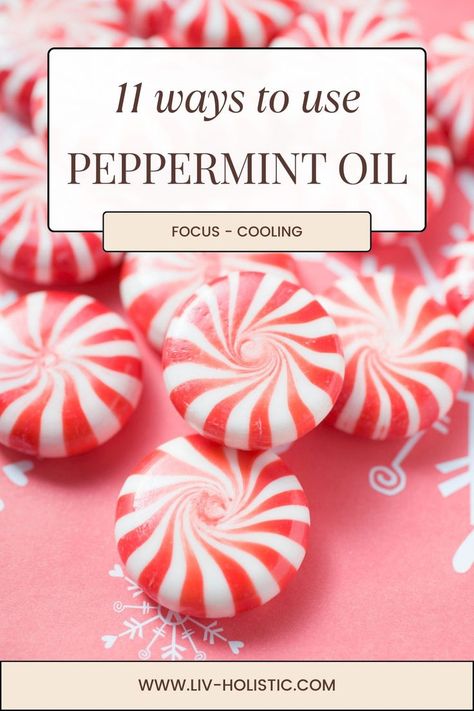 Explore 11 fantastic ways to use peppermint oil! From easing headaches and boosting energy to relieving muscle pain and freshening breath, peppermint oil is a versatile essential for natural living. Incorporate it into your daily routine for its invigorating and soothing benefits. Perfect for DIY recipes and holistic health practices. Discover the power of peppermint oil today! #EssentialOils #PeppermintOil #HolisticHealth #peppermint Lavender And Peppermint Oil Blend, How To Use Peppermint Essential Oil, Uses For Peppermint Essential Oil, How To Make Peppermint Oil, Peppermint Essential Oil Recipes, Pepermint Oil, Peppermint Oil For Hair, Peppermint Essential Oil Uses, Peppermint Oil Uses