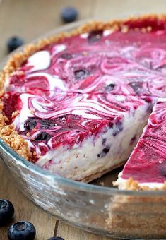 Berries, Berries Everywhere ... 12 Berry Recipes You’ll Love Haskap Recipes, Graham Cracker Pie Crust, Cracker Pie Crust, Graham Cracker Pie, Yummy Pies, Freeze Cream, Cracker Pie, Tasty Sweets, Chicken Carbonara