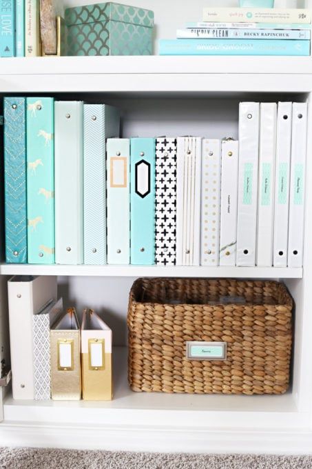 Women’s Office, Pillow Organization, Books Organization, Organized Office, Pax System, Office Organization At Work, Office Decor Professional, Office Tour, Feminine Decor