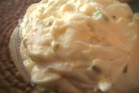 Mashed Potato Salad, Soft Foods To Eat, Potatoe Salad, Veggie Pasta Salad, Whipped Potatoes, Miracle Whip, Mashed Potato Recipes, Amish Recipes, Sweet Pickles