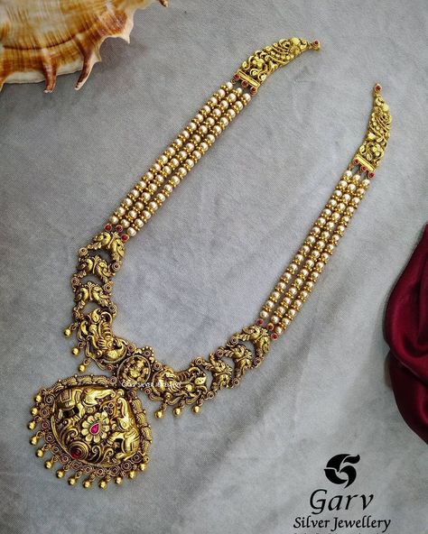 Gold Plated Jewelry Indian, Ruby Necklace Designs, Customised Jewellery, Small Gold Necklace, 22 Carat Gold Jewellery, Gold Temple Jewellery, Kundan Jewellery Set, Gold Jewelry Outfits, Fancy Jewelry Necklace