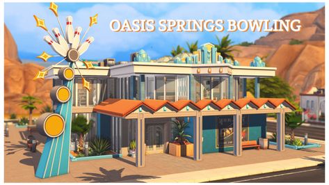 Snowy Escape, Sims 3 Worlds, Oasis Springs, Sims 4 Challenges, Sims 4 Bedroom, Sims 4 House Design, Casas The Sims 4, Sims Building, Mansions Luxury