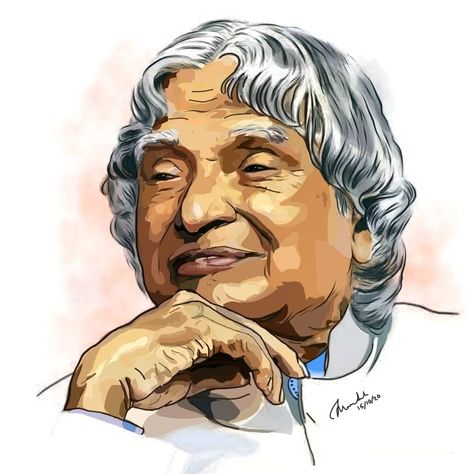 Apj Abdul Kalam Drawing, Dr Abdul Kalam, Artwork Reference, Dr Apj Abdul Kalam, Electric Guitar Art, Temple Painting, Hyperrealistic Drawing, Art Competition Ideas, Independence Day Drawing