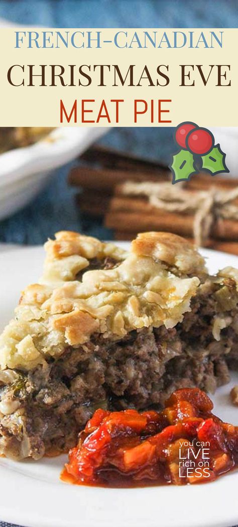 Best Tourtiere Recipe, Tortiere Recipe, French Canadian Meat Pie Recipe, Canadian Meat Pie Recipe, Canadian Meat Pie, French Meat Pie, Canadian Dishes, Canadian Cuisine, Meat Pie Recipe