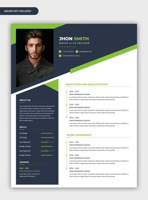 Modern abstract professional cv resume t... | Premium Psd #Freepik #psd #template Resume Design Creative Professional, Resume Template Free Downloadable Word, Resume Design Template Free, Curriculum Vitae Design, Professional Letterhead Template, Free Resume Template Word, Cv Original, Cv Inspiration, Creative Cv Template