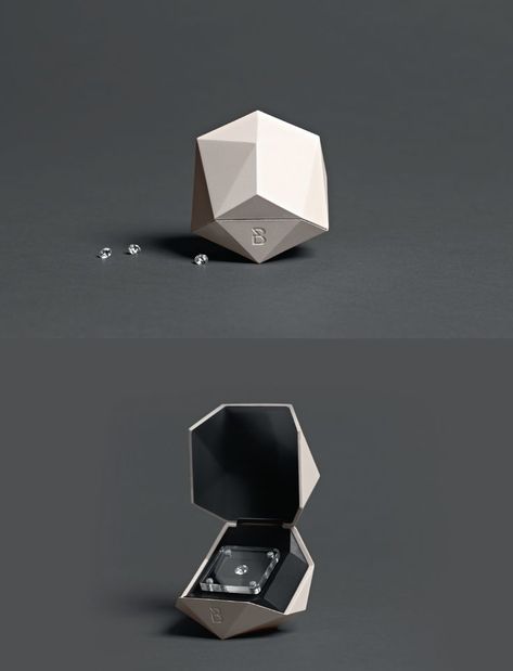 Diamond Packaging Design, Luxury Box Design Packaging Ideas, Diamond Packaging, Luxury Box Design, Packaging Creative, Jewelry Shop Display, Jewelry Packaging Design, Jewelry Box Design, Corporate Stationery