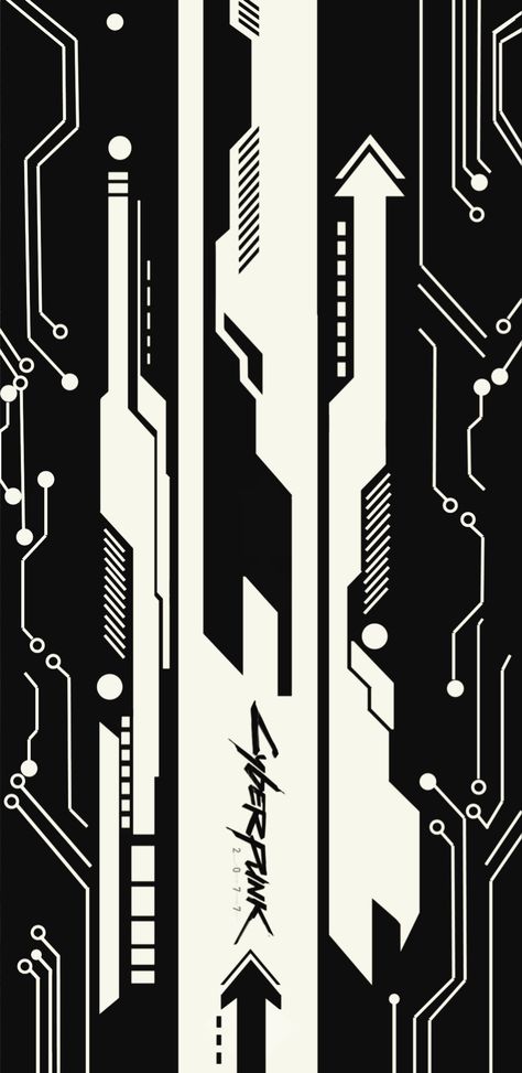 Arasaka Wallpaper, Cyberpunk Black And White, Cyberpunk Phone Wallpaper, Cyberpunk Graphic Design, Cyberpunk Background, Cyberpunk Graphic, Cyberpunk Poster, Cyberpunk Wallpaper, Tipografi 3d