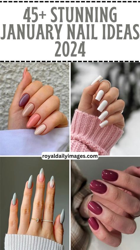 January Nail ideas 2024 January Nail Ideas, January Nail Colors, Nails January, January Nail, January Nail Designs, January Nails, February Nails, Nude Nail, Nude Nail Designs