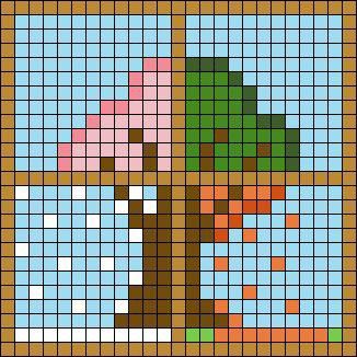 Pixel Art Facil, Flowers Cherry Blossom, Graph Paper Drawings, Easy Pixel Art, Pixel Art Templates, Pixel Drawing, Pixel Crochet, Pix Art, Pixel Art Grid