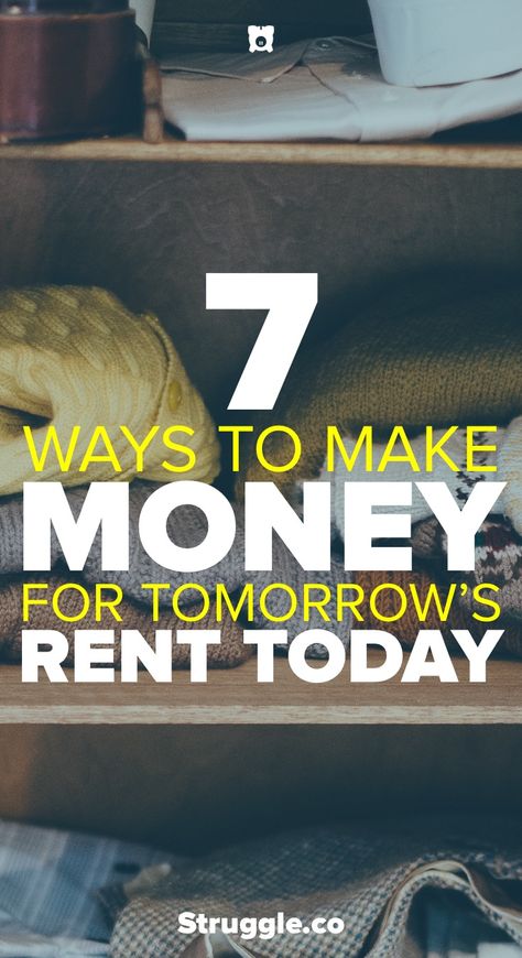 Need to make some rent money today? Here are 7 things you can do to earn some money today to help with rent tomorrow. Make Money Photography, Making Money On Youtube, Teen Money, Making Changes, Make Money Today, Make Money Writing, Cash Loans, Fast Cash, Travel Money